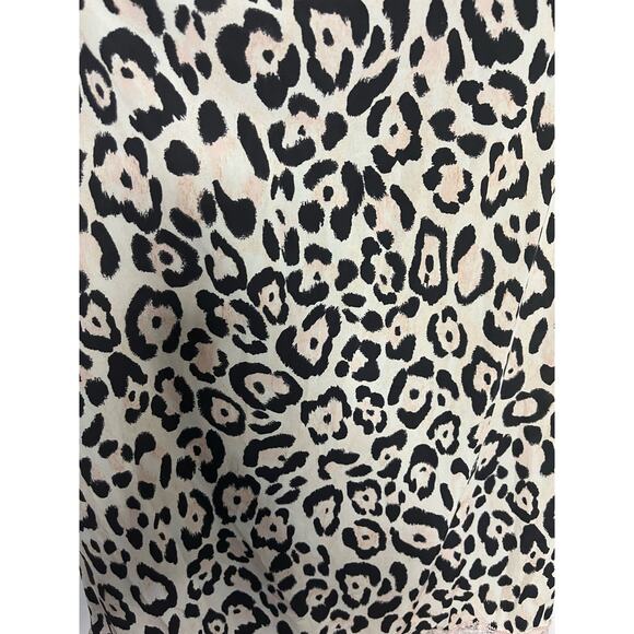 Victoria's Secret Nightgown Bustier Pink Cheetah Adj Straps Lace Details sz 36D - Picture 3 of 9